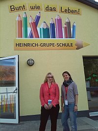 Miriam Schps und Jana Lingemann LW-Tagung bei Gttingen 2016 