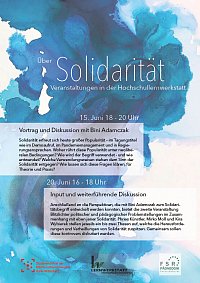 Veranstaltungen zu Solidarität