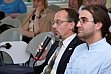 links: Rainer Kleibs, Vorsitzender der LIGA der Freien Wohlfahrtspflege im Land Sachsen-Anhalt e.V. und Geschäftsführer Deutsches Rotes Kreuz Landesverband Sachsen-Anhalt e.V.
rechts unser Moderator: Christian Kurzke, Studienleiter, Ev. Akademie Meißen