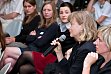 Gabriele Bartsch unter den Zuhörern und Diskutanten